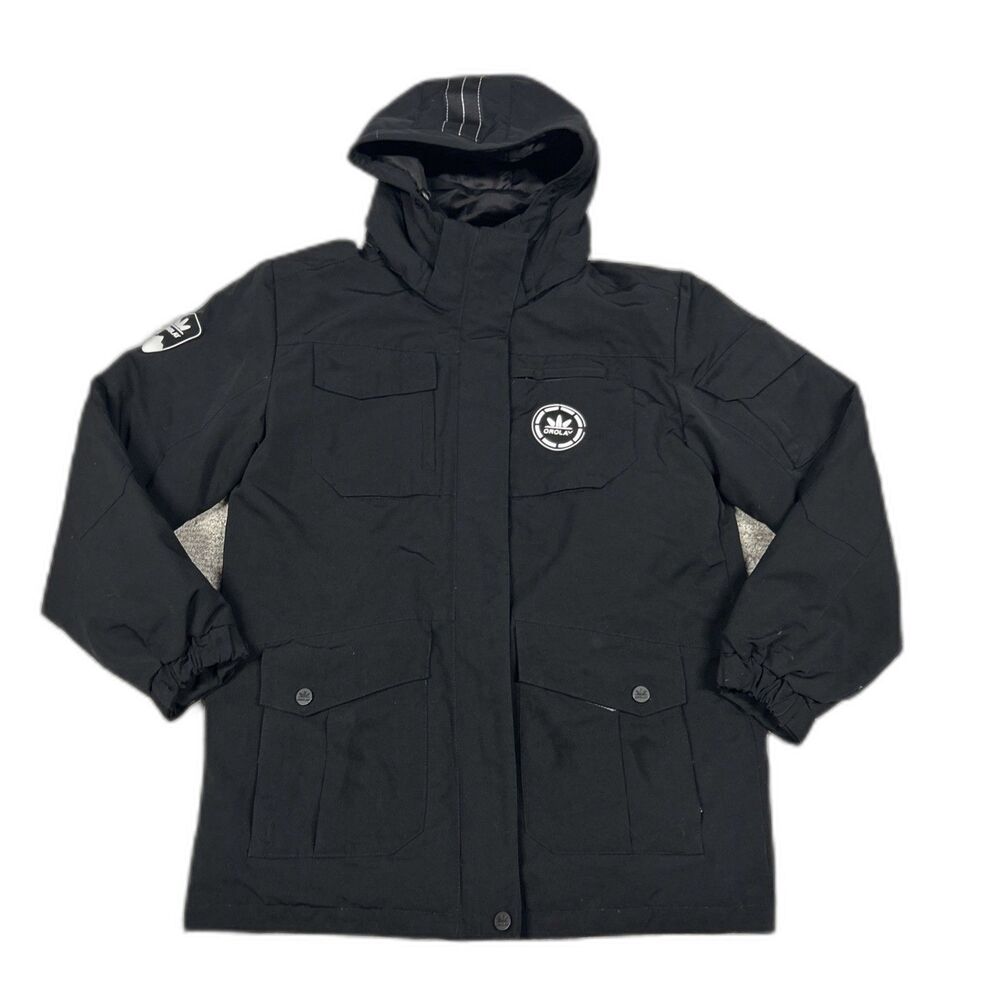 Orolay Coat Mens Medium Puffer Down Hooded Black Winter Skiing Jacket